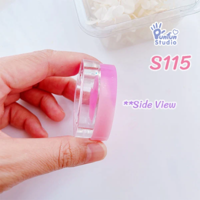S115 ,S115-P1 Heart Shaker Mold, CSM S115 / Cover Sheet Mold / Silicone Mold