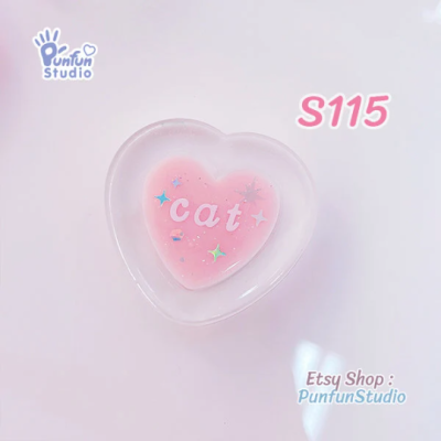 S115 ,S115-P1 Heart Shaker Mold, CSM S115 / Cover Sheet Mold / Silicone Mold