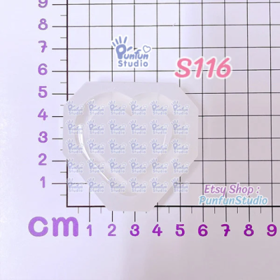 S116 ,S116-P1 Heart Shaker Mold, CSM S116 / Cover Sheet Mold / Silicone Mold(copy)