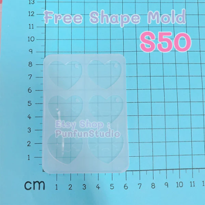 S47- S50 Free Shape Mold  / Free Shape Mold / Silicone Mold
