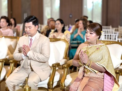 งานมงคลสมรส คุณปวีณา & ว่าที่ร้อยตรี วิฑูรย์