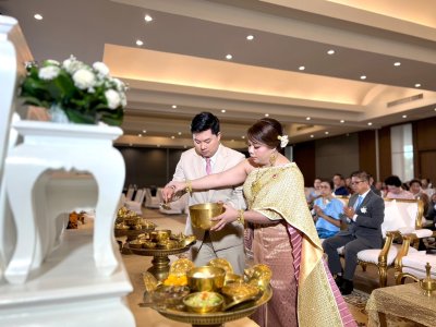 งานมงคลสมรส คุณปวีณา & ว่าที่ร้อยตรี วิฑูรย์