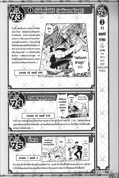 One Piece 500 Quiz Book (เล่มเดียวจบ)