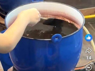 Fabric tie dye class