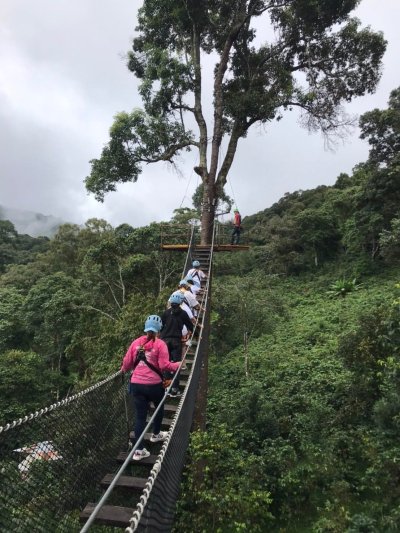 Extream Zipline @ Kingkong Smile and Dip In Hot Spring