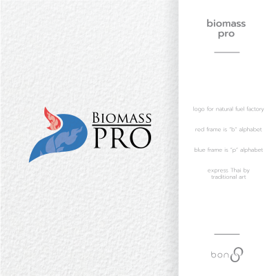 โลโก้ Biomass pro by bon8