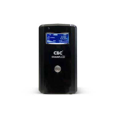 เครื่องสำรองไฟฟ้า รุ่น Champ LCD 1000VA 600W