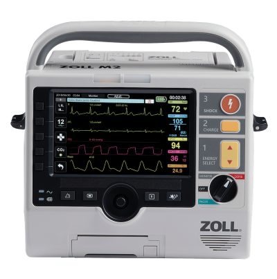 เช่าเครื่องกระตุกหัวใจ ZOLL M2 พร้อมจอมอนิเตอร์สำหรับโรงพยาบาลและหน่วยฉุกเฉิน