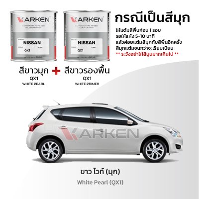 KARKEN 2K Touch-Up Paint for Nissan Pulsar | Easy Application, Fast Drying, Professional Finish
