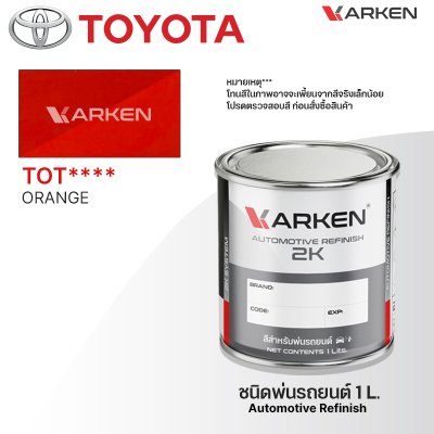 KARKEN 2K Car Paint for Toyota – 1 Liter High-Quality Automotive Coating