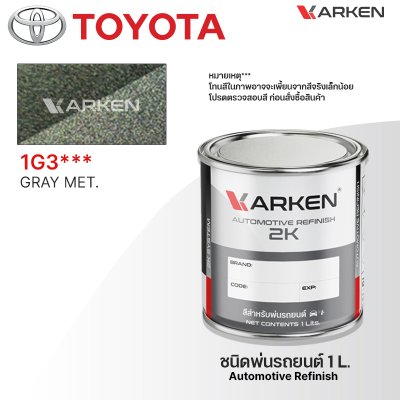 KARKEN 2K Car Paint for Toyota – 1 Liter High-Quality Automotive Coating