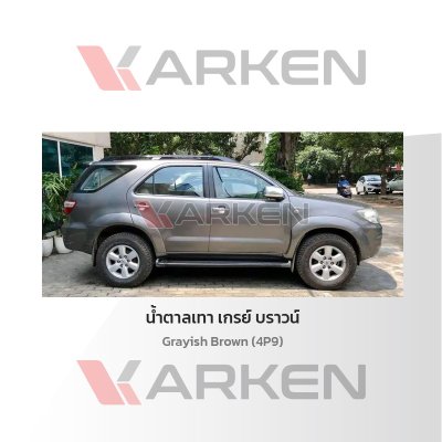 KARKEN 2K Touch-Up Paint for Toyota Fortuner | Easy Application, Fast Drying, Professional Finish