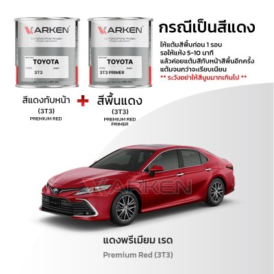 KARKEN 2K Touch-Up Paint for Toyota Camry | Easy Application, Fast Drying, Professional Finish