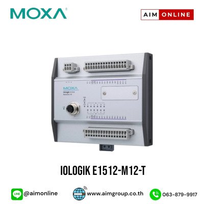 MOXA รุ่น ioLogik E1512-M12-T