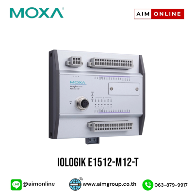MOXA รุ่น ioLogik E1512-M12-T