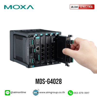 MOXA รุ่น MDS-G4028