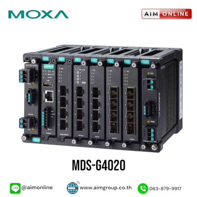 MOXA รุ่น MDS-G4020