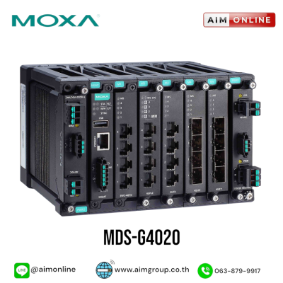 MOXA รุ่น MDS-G4020