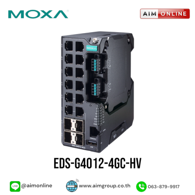 MOXA รุ่น EDS-G4012-4GC-HV
