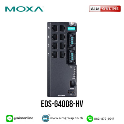 MOXA รุ่น EDS-G4008-HV