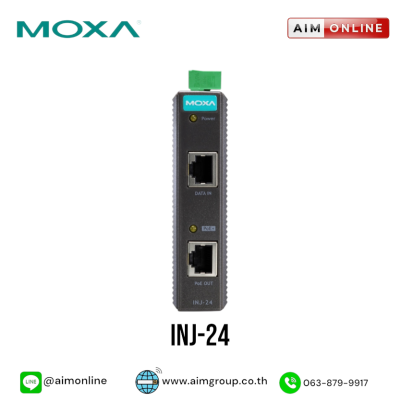 MOXA รุ่น INJ-24