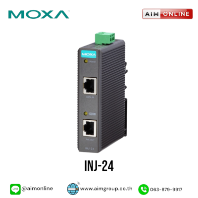 MOXA รุ่น INJ-24