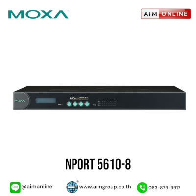 MOXA รุ่น NPort 5630-8