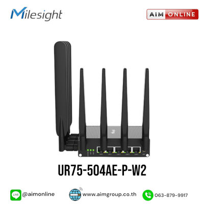 Milesight รุ่น UR75-504AE-P-W2