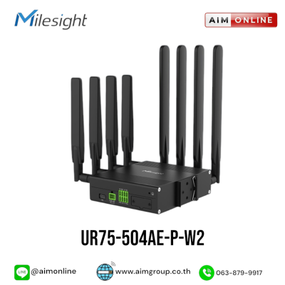 Milesight รุ่น UR75-504AE-P-W2