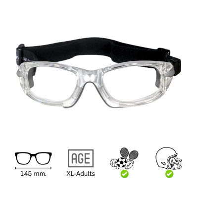 PROGEAR EYEGUARD EG XL 1041 Col.10 แว่นกีฬาหน้ากว้างสำหรับผู้ใหญ่
