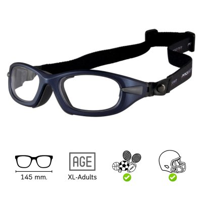 PROGEAR EYEGUARD EG XL 1041 Col.20 Wide-front sports glasses for adults