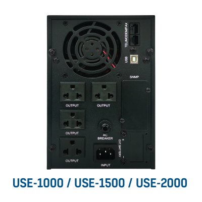 LEONICS UPS USE-1500 ขนาด 1000VA 1200 วัตต์