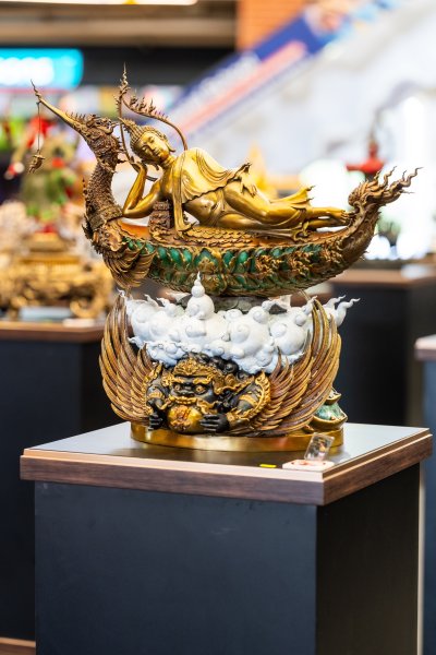 Reclining Buddha Sculpture (Parinirvana Posture)