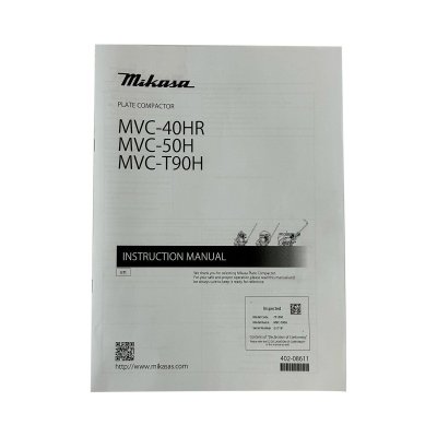 MIKASA เครื่องตบดินเรียบ รุ่น MVC-T90H