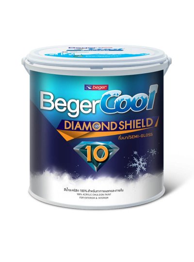 เบเยอร์คูล ไดมอนด์ชิลด์ 10 ชนิดกึ่งเงา / BegerCool DiamondShield 10 Semi-Gloss