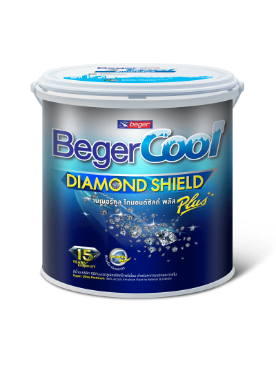 เบเยอร์คูล ไดมอนด์ชิลด์ 15 ชนิดกึ่งเงา / BegerCool DiamondShield 15 Semi-Gloss