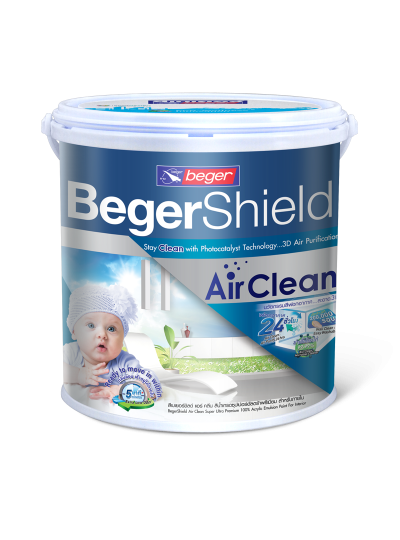 เบเยอร์ชิลด์ แอร์ คลีน ชนิดกึ่งเงา / BegerShield Air Clean Semi-Gloss