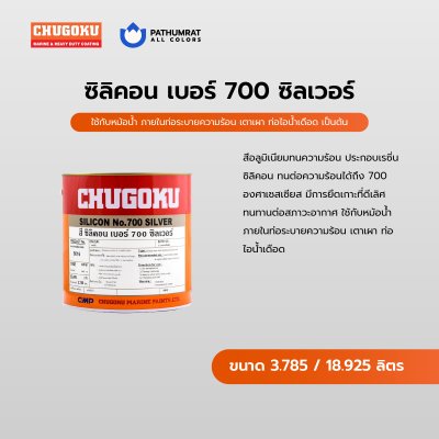 ซิลิคอน เบอร์ 700 ซิลเวอร์ / Silicon No.700 Silver