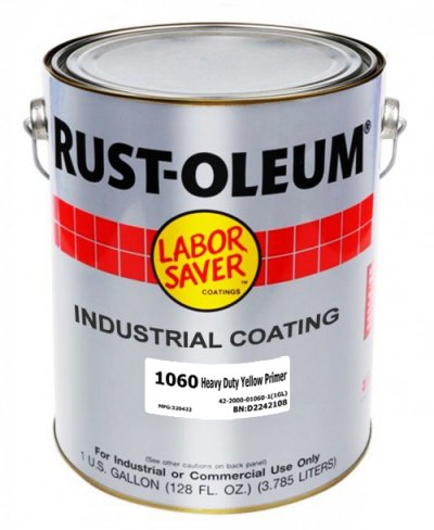 รัสต์โอเลี่ยม 1060 สีรองพื้นกันสนิมเหลืองชนิดทนงานหนัก / Rust-Oleum 1060 Heavy Duty Yellow Primer