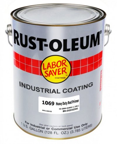 รัสต์โอเลี่ยม 1069 สีรองพื้นกันสนิมแดงสำหรับงานหนัก / Rust-Oleum 1069 Heavy Duty Red Primer