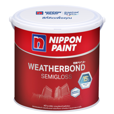เวเธอร์บอนด์ กึ่งเงา / Weatherbond Semi-Gloss