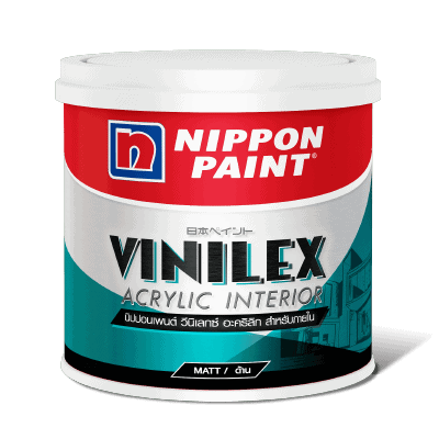 วีนิเลกซ์ อะคริลิก สำหรับภายใน ด้าน / Vinilex Acrylic Interior Matt