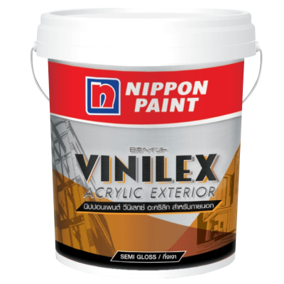 วีนิเลกซ์ อะคริลิก สำหรับภายนอก กึ่งเงา / Vinilex Acrylic Exterior Semi-Gloss