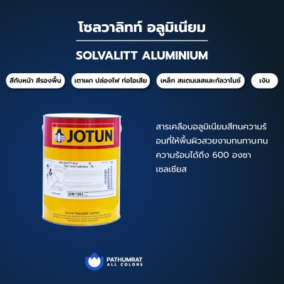 โซลวาลิทท์ อลูมิเนียม