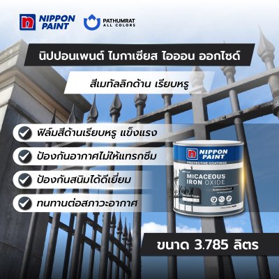 ไมกาเซียส ไอรอน ออกไซด์ / Micaceous Iron Oxide