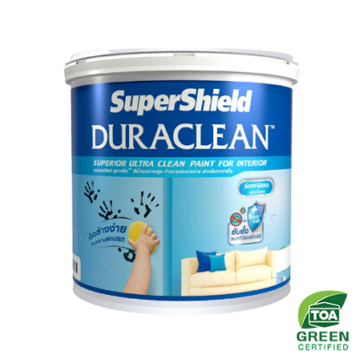 ซุปเปอร์ชิลด์ ดูราคลีน ชนิดกึ่งเงา / SuperShield Duraclean Semi-Gloss