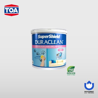 ซุปเปอร์ชิลด์ ดูราคลีน เอพลัส ชนิดด้าน / SuperShield Duraclean A+ Matt