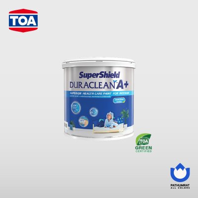 ซุปเปอร์ชิลด์ ดูราคลีน เอพลัส ชนิดกึ่งเงา / SuperShield Duraclean A+ Semi-Gloss