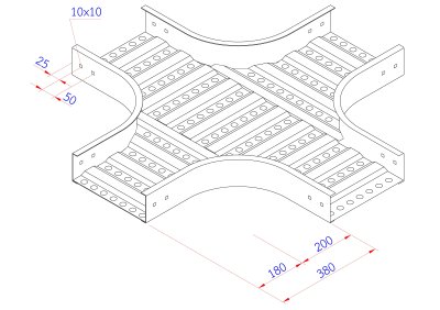 CABLE LADDER STRAIGHT