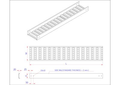 CABLE TRAY STRAIGHT2